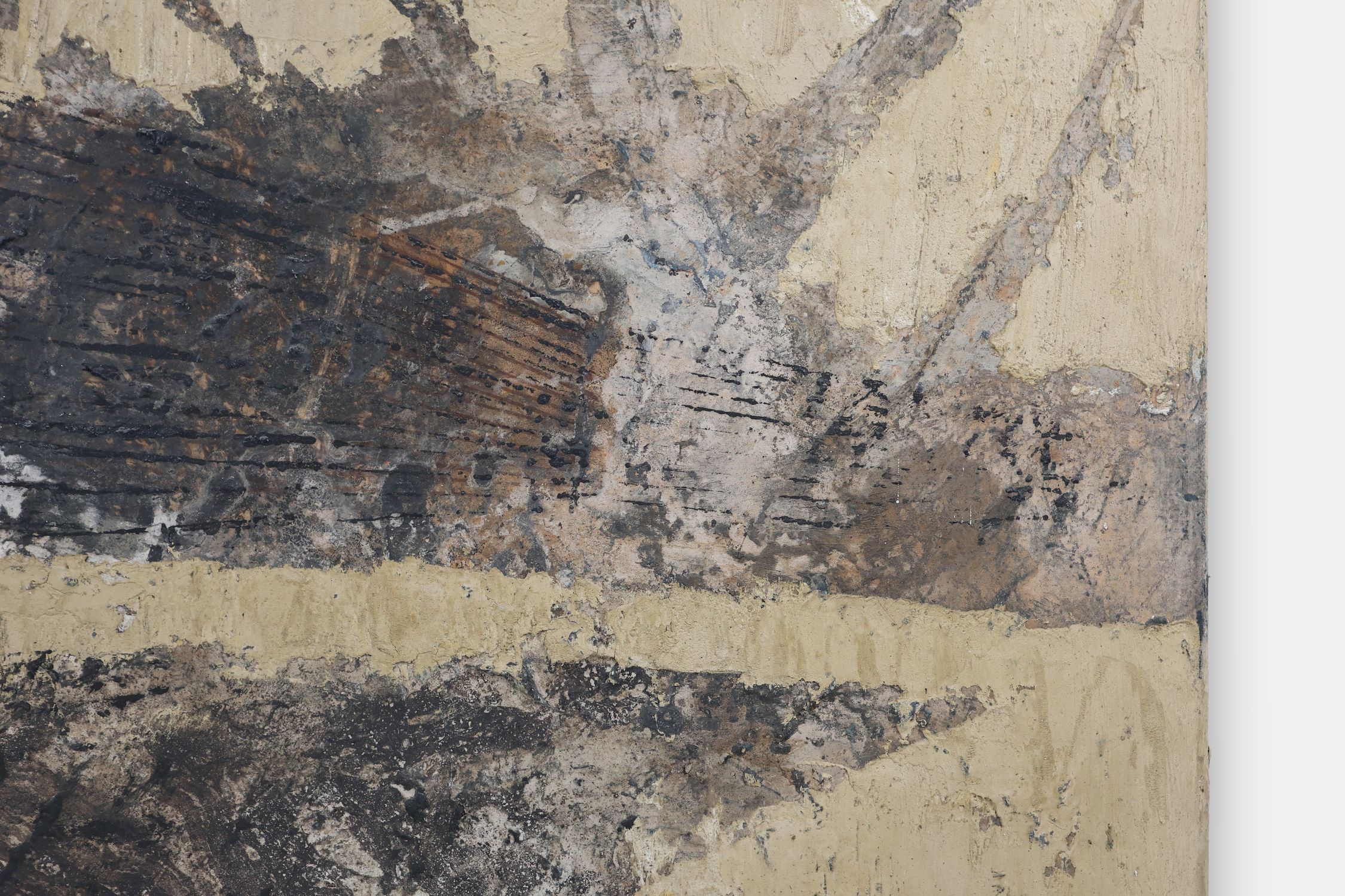 Set of 2 abstract paintings titled “Fyrhat” by the Belgian Artist Nico de Guchtenaerethumbnail